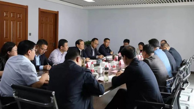 定西市市委副書記、市長(zhǎng)戴超一行到訪甘肅文旅集團(tuán)