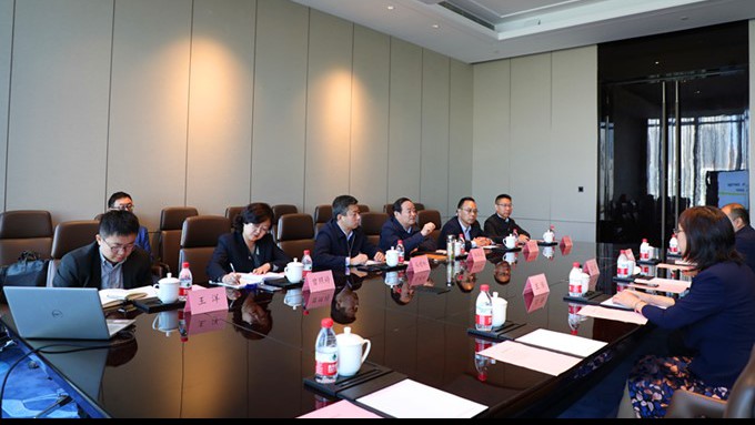 武威市委副書記、市長(zhǎng)周偉一行與甘肅文旅集團(tuán)交流座談