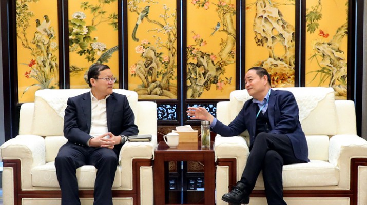 中國(guó)銀行甘肅省分行黨委書記、行長(zhǎng)王峰一行到訪甘肅文旅集團(tuán)